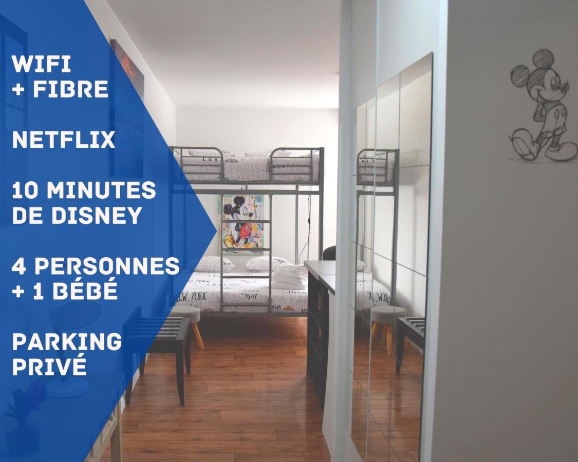 Studio Confort Paris Apartment Montevrain Ngoại thất bức ảnh